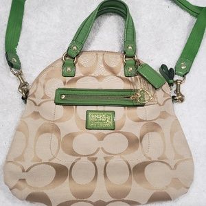 Coach Poppy DAISY "Fold-over" Satchel/Crossbody